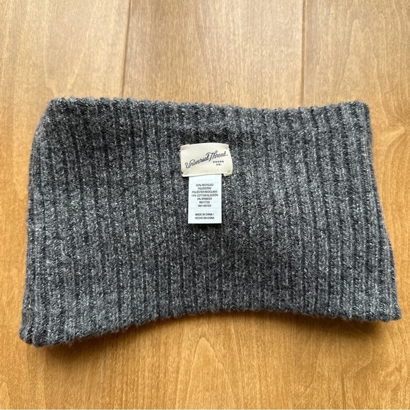 Universal Thread Gray Twist Knit Headband, Winter Outdoor Headband, One Size - Picture 3 of 16